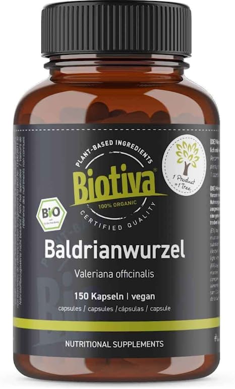 Baldrian Kapseln von Biotiva